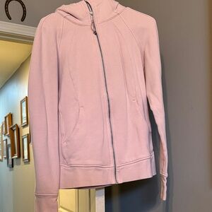 Lululemon Athletica Light Pink Hoodie Jacket